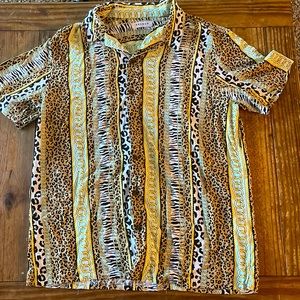 Fun designs button up